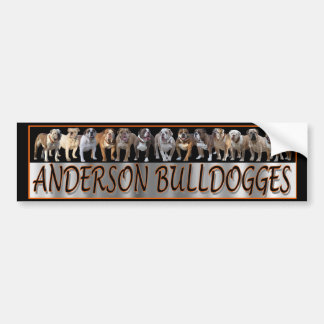 Anderson Bulldogge Bumper Sticker