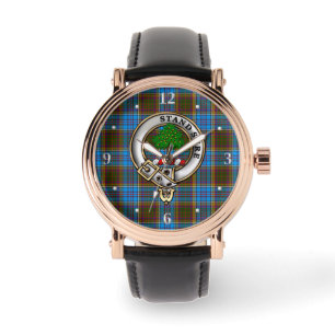 Anderson Clan Badge & Tartan  Watch