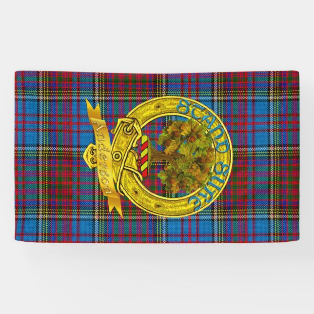 Anderson Clan Banner (Vertical) (Horizontal)