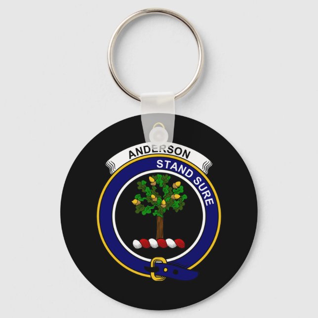 Anderson - Clan Crest Key Ring (Front)