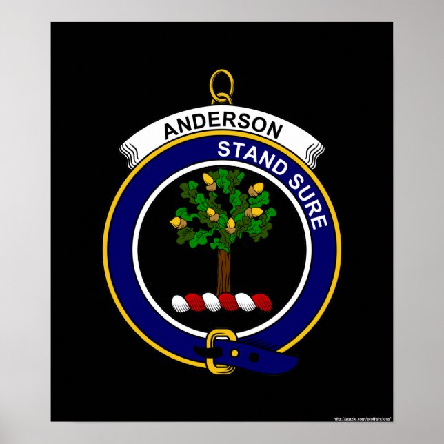Anderson - Clan Crest Poster (Front)