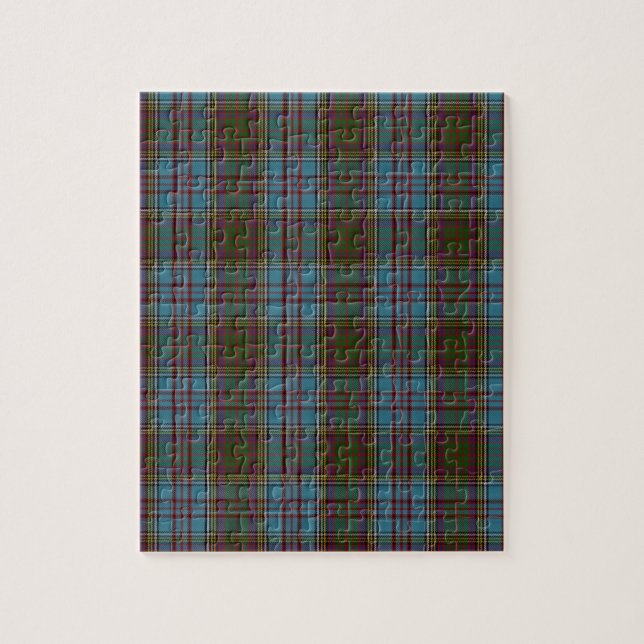Anderson Clan Family Tartan Jigsaw Puzzle (Vertical)