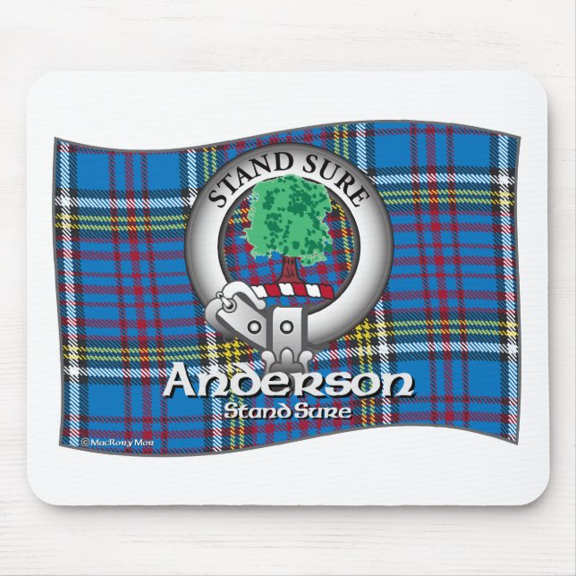 Anderson Clan Mouse Mat (Front)