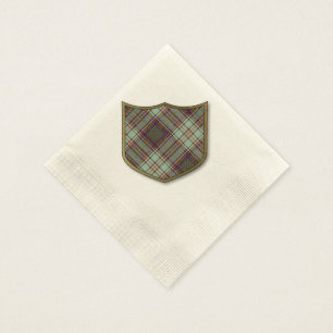 Anderson clan Plaid Scottish tartan Napkin