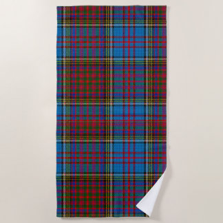 Anderson Clan Tartan Beach Towel