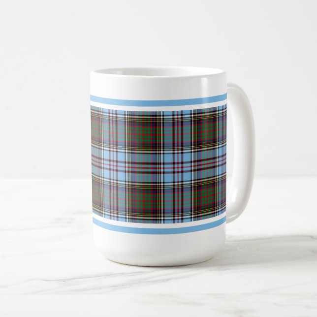 Anderson Clan Tartan Coffee Mug (Front Right)