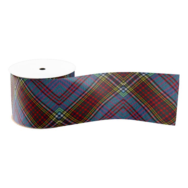 Anderson Clan Tartan (Diagonal) Ribbon Grosgrain Ribbon (Spool)