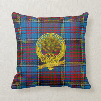 Anderson Clan Tartan & Motif Cushion
