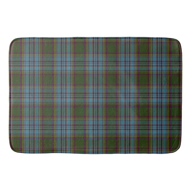 Anderson Clan Tartan Plaid Pattern Scottish Bath Mat (Front)