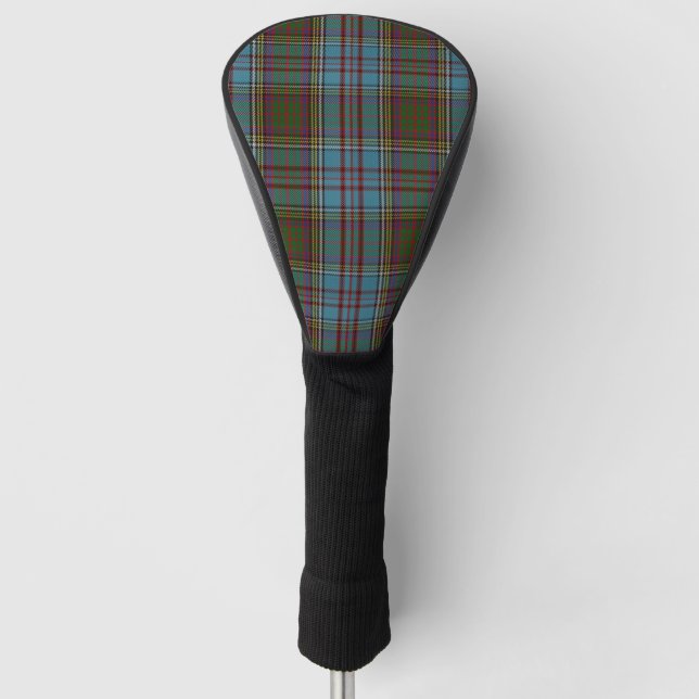 Anderson Clan Tartan Plaid Pattern Scottish Golf Head Cover (Front)