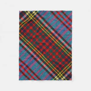 Anderson Clan Tartan Small Fleece Blanket