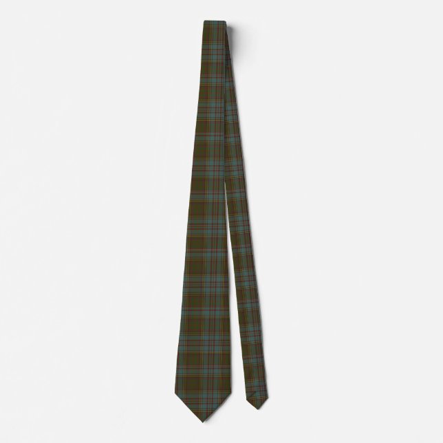 Anderson Clan Tartan Tie (Front)