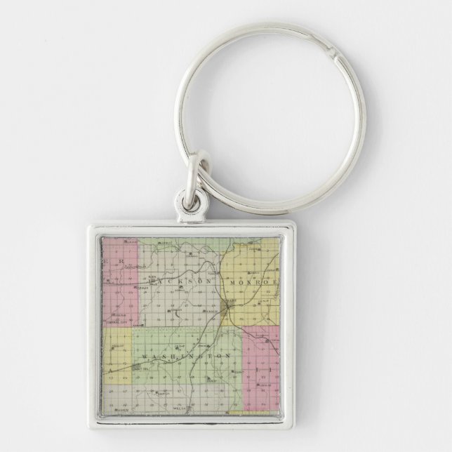 Anderson County, Kansas Key Ring (Front)
