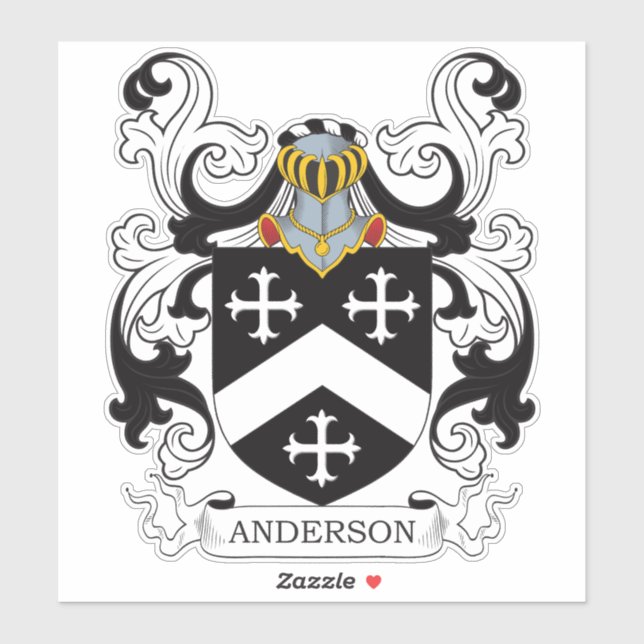 Anderson Family Crest (Sheet)