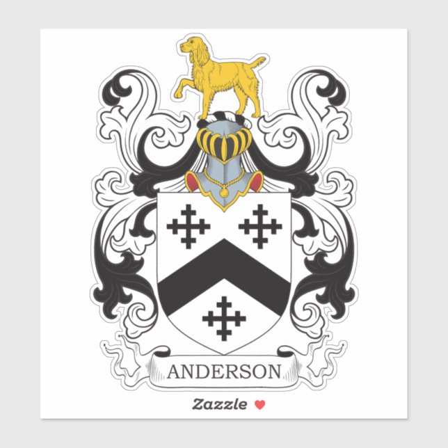 Anderson Family Crest (Sheet)
