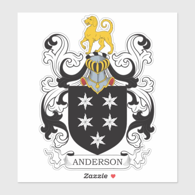 Anderson Family Crest (Sheet)