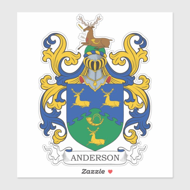 Anderson Family Crest (Sheet)