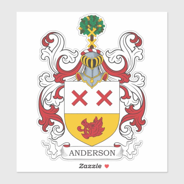 Anderson Family Crest (Sheet)