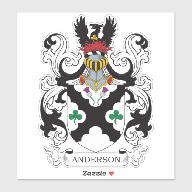 Anderson Family Crest (Sheet)