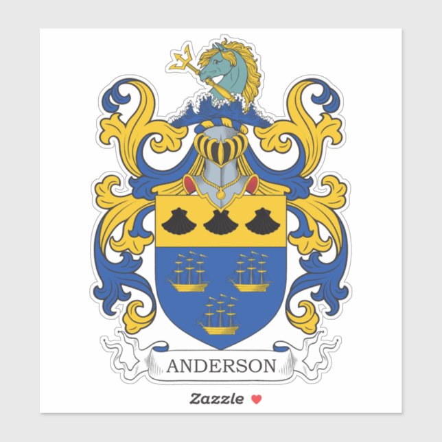 Anderson Family Crest (Sheet)