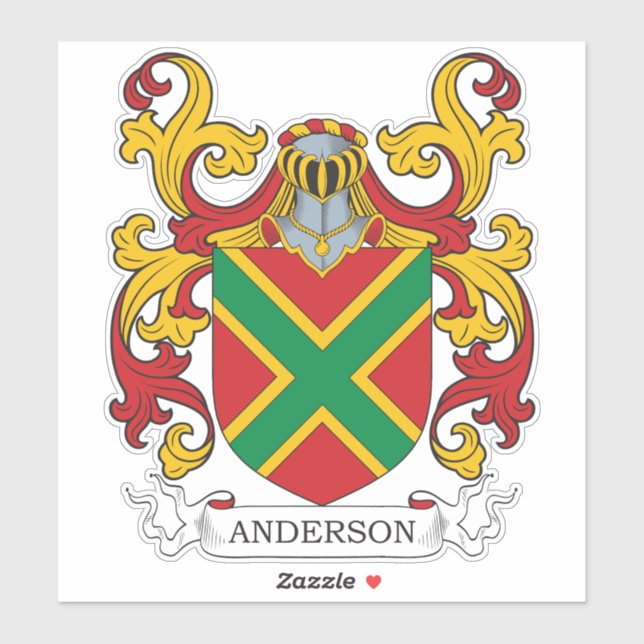 Anderson Family Crest (Sheet)
