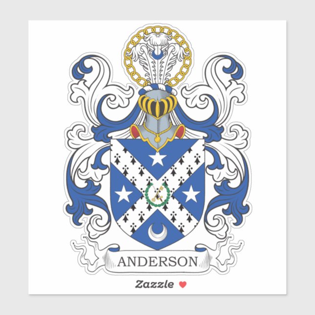 Anderson Family Crest (Sheet)