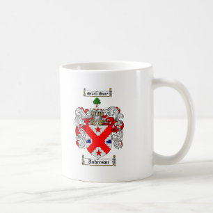 ANDERSON FAMILY CREST -  ANDERSON COAT OF ARMS COFFEE MUG