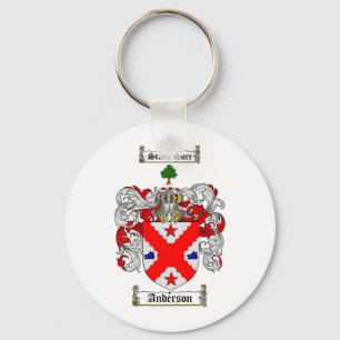 ANDERSON FAMILY CREST - ANDERSON COAT OF ARMS KEY RING