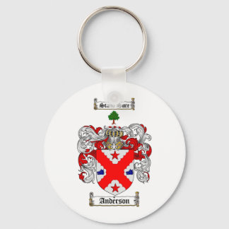 ANDERSON FAMILY CREST -  ANDERSON COAT OF ARMS KEY RING