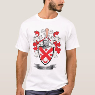 Anderson Family Crest Coat of Arms T-Shirt