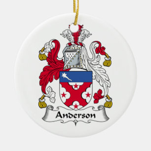 Anderson Family Crest Ornament