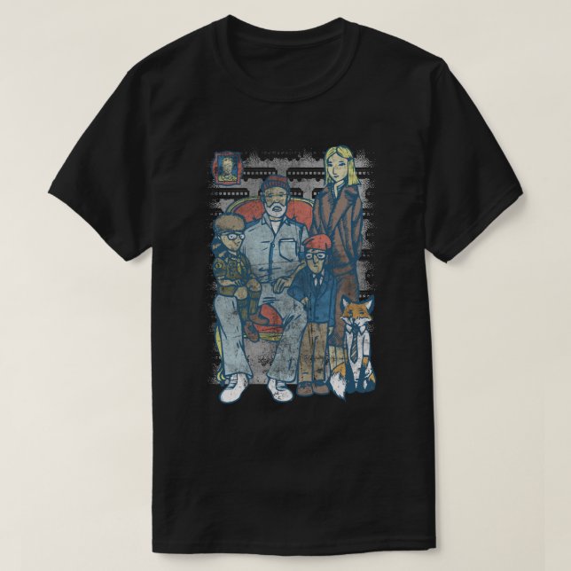 Anderson Family Portrait T-Shirt (Design Front)