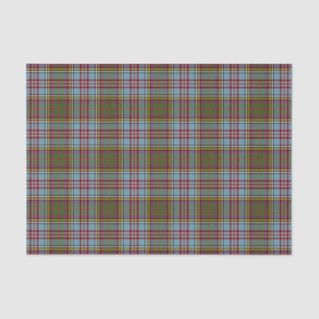 Anderson Family Tartan Pattern Tissue Paper (Front)