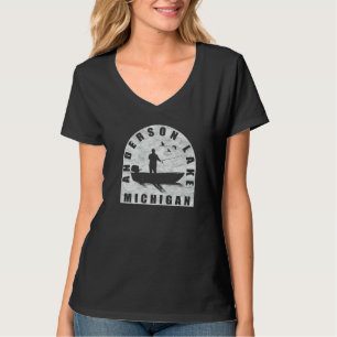 Anderson Lake Fishing Michigan T-Shirt