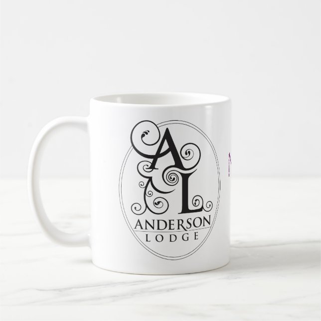 Anderson Lodge Mug - Purple (Left)