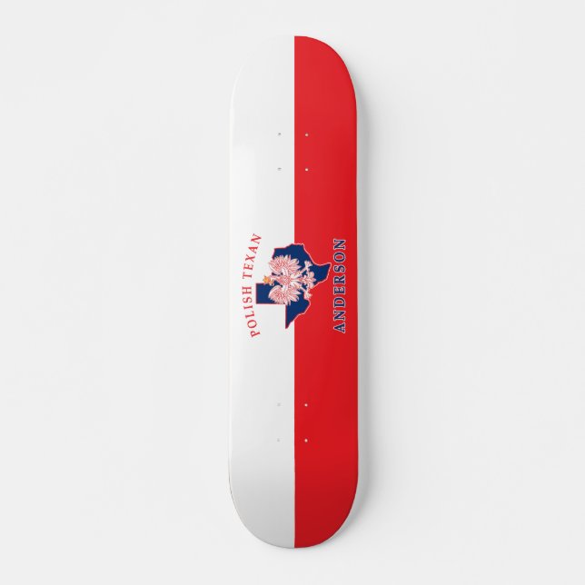 Anderson Polish Texan Skateboard (Front)