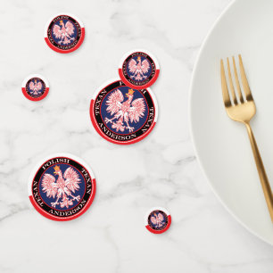 Anderson Round Polish Texan Confetti