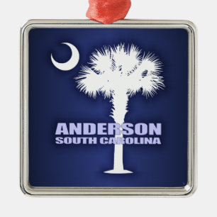 Anderson SC (P&C) Metal Tree Decoration