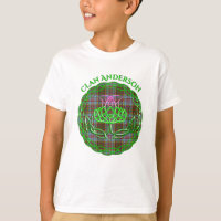 Anderson Scottish Tartan Celtic Thistle