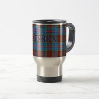 Anderson Tartan Clan Travel Mug
