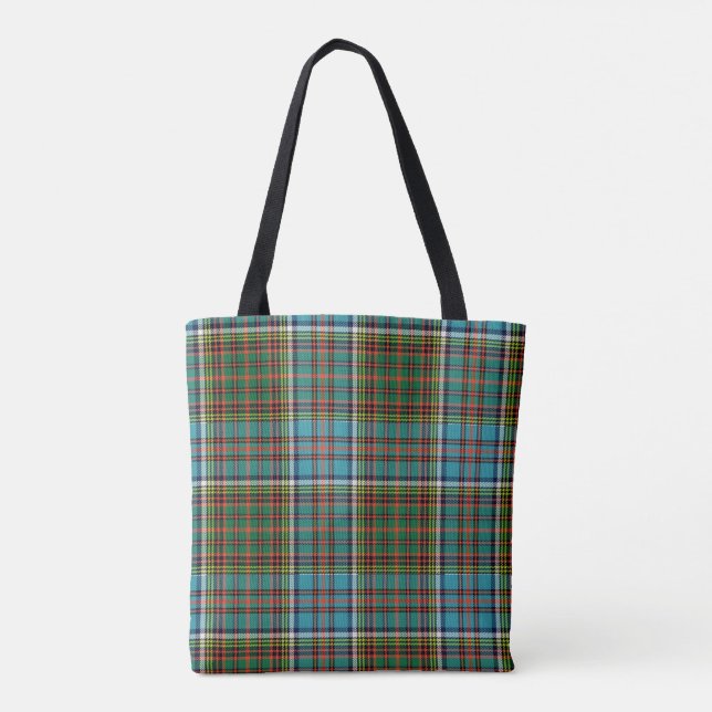 Anderson Tartan Plaid Monogrammed Body Bag (Back)