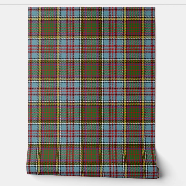 Anderson Tartan Plaid Scottish Clan Wallpaper (Unrolling)