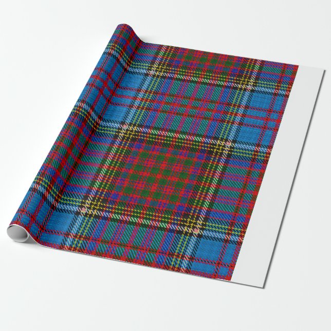 Anderson Tartan Wrapping Paper (Unrolled)