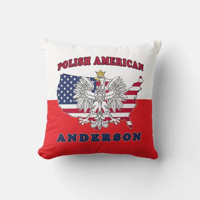 Anderson Texas Polish American Cushion (Front)