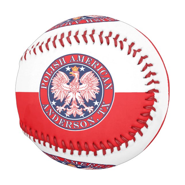 Anderson Texas Polish American Eagle Baseball (Front Right)