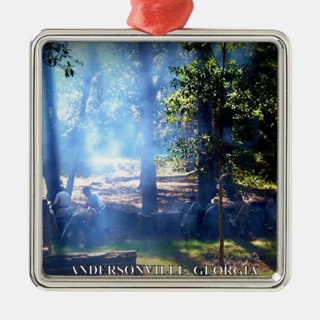 ANDERSONVILLE, GEORGIA METAL TREE DECORATION (Front)