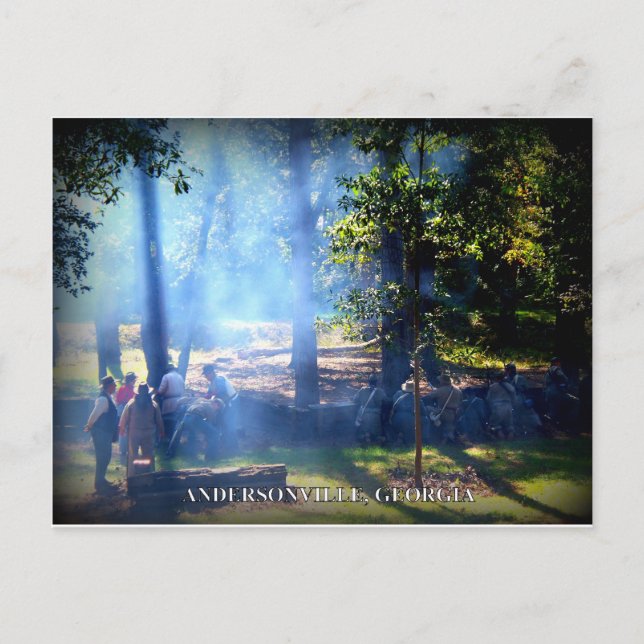 ANDERSONVILLE, GEORGIA POSTCARD (Front)