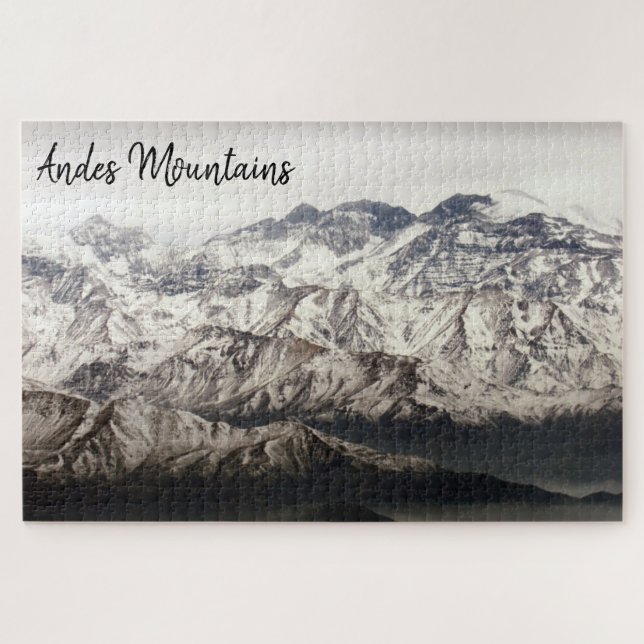 andes chile jigsaw puzzle (Horizontal)