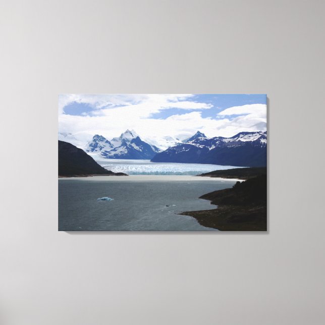 Andes Mountain Range Canvas Print (Front)