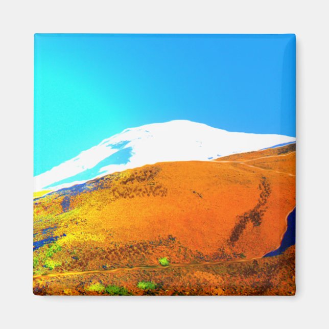 Andes Mountain  View #2 Magnet (Front)